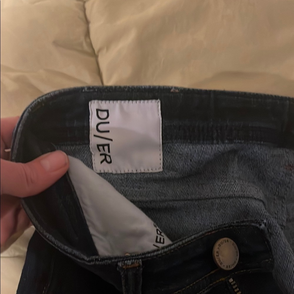 DU/ER Dark Blue Jeans